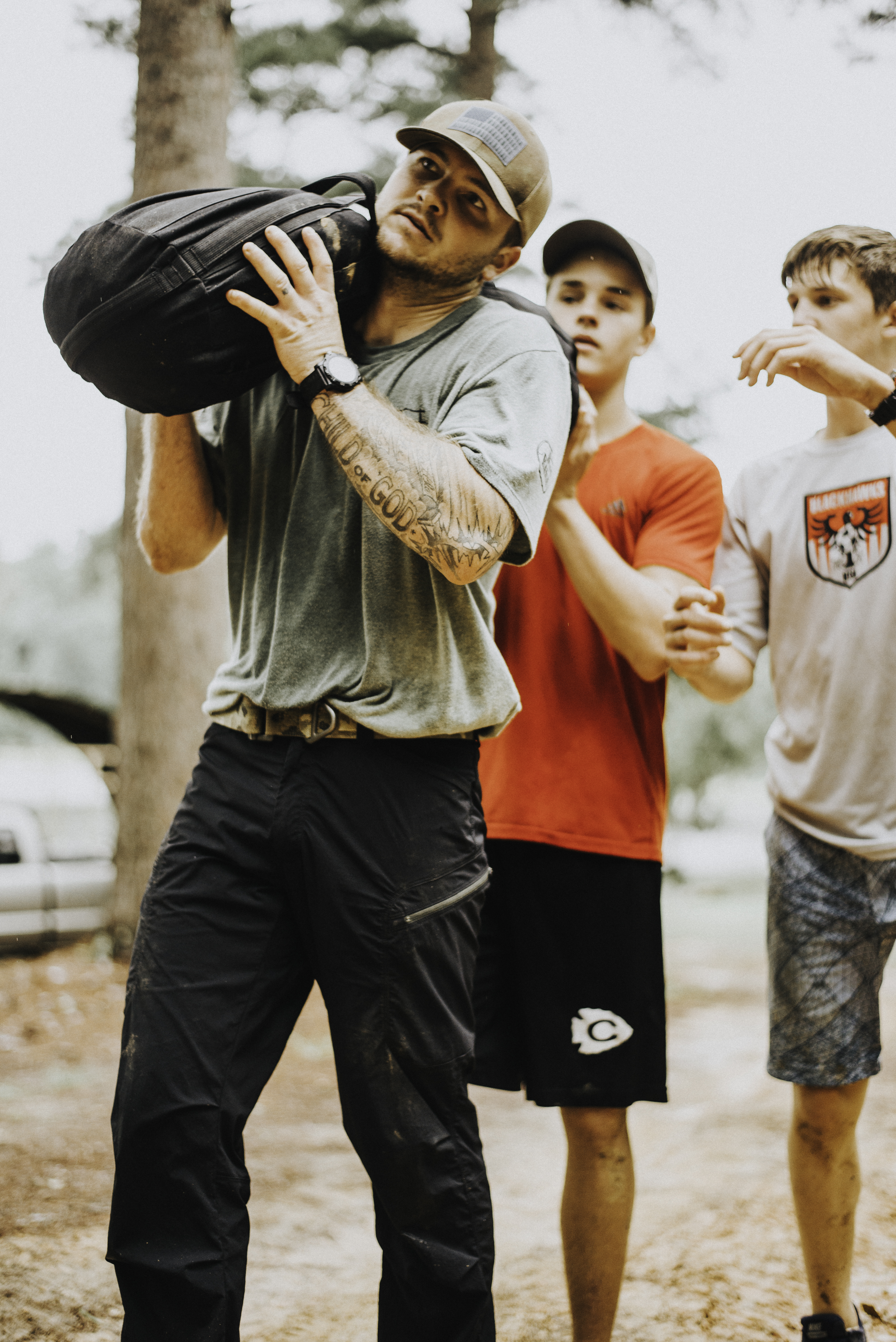 CJ at Camp Down Range