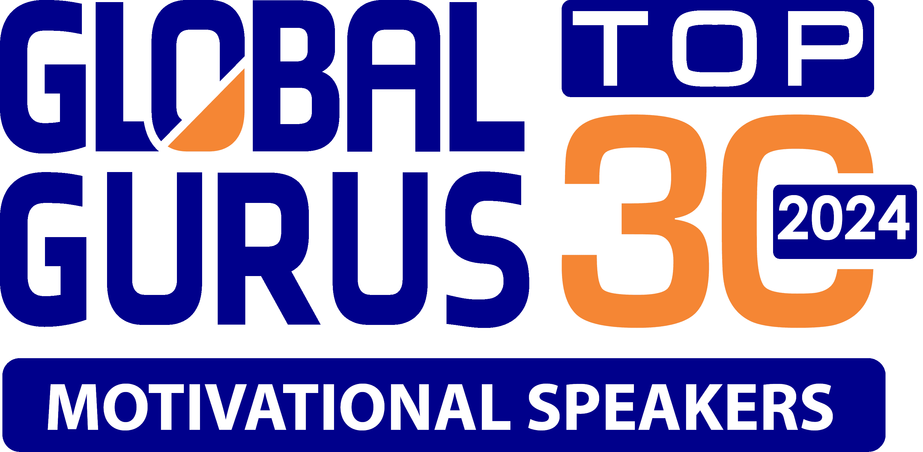 2024 Top 30 Global Gurus the Motivational Speakers category
