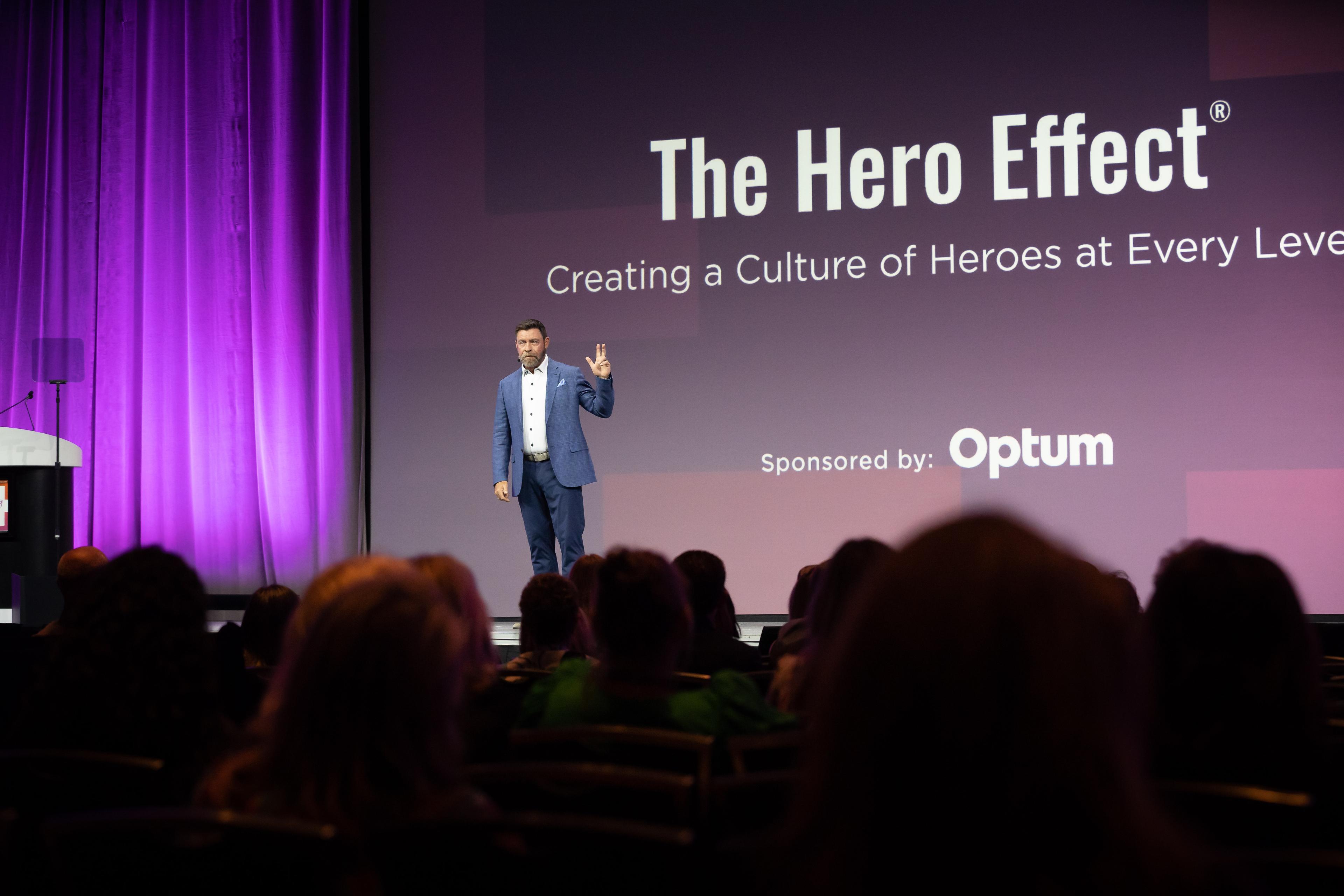 Kevin Brown on stage