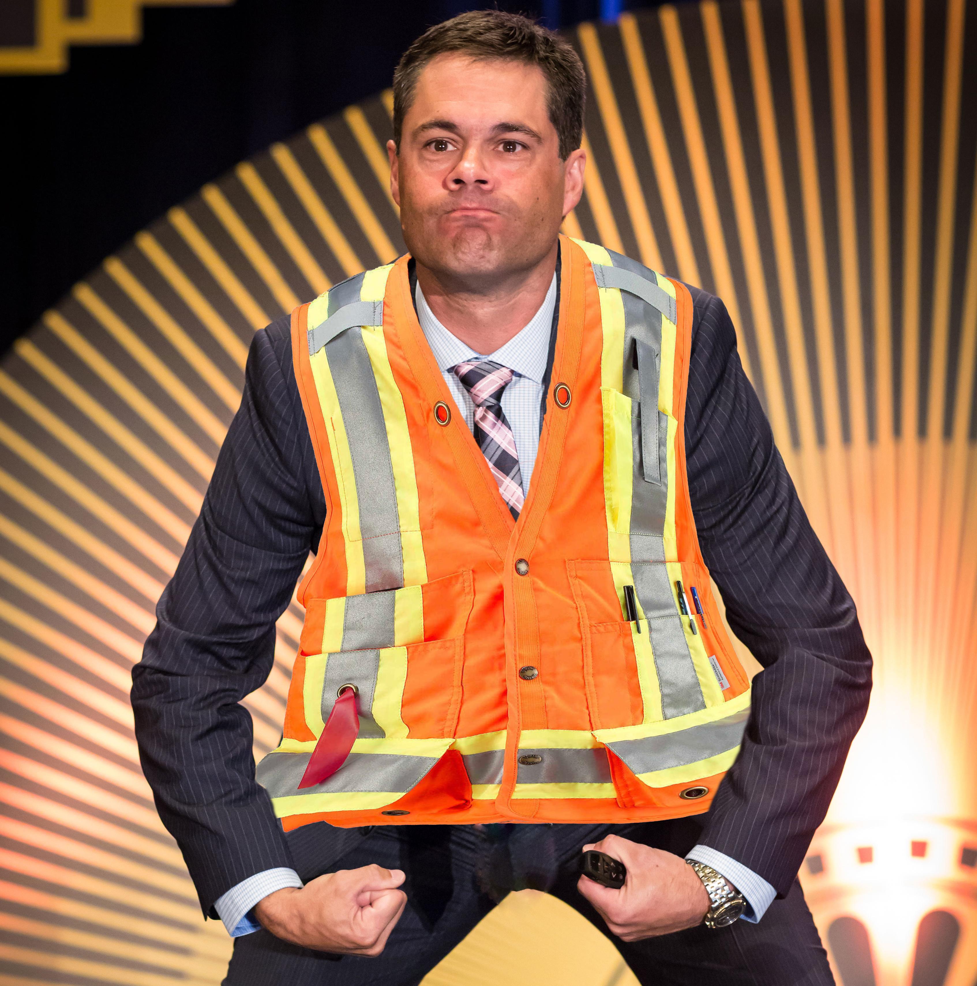 John loves to have fun on stage