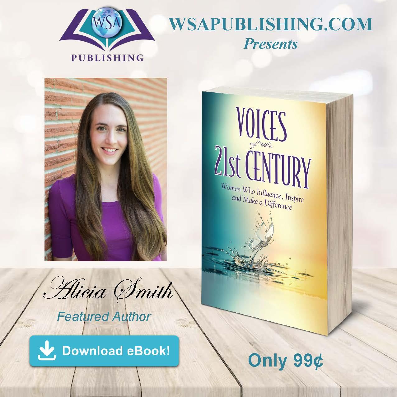 Voices of the 21st Century Book (Alicia's co-authored book)