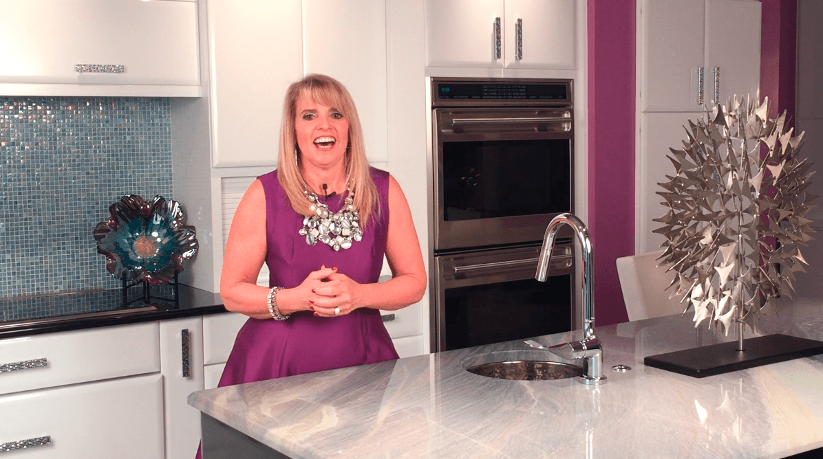 Maureen Cooking in the Kitchen