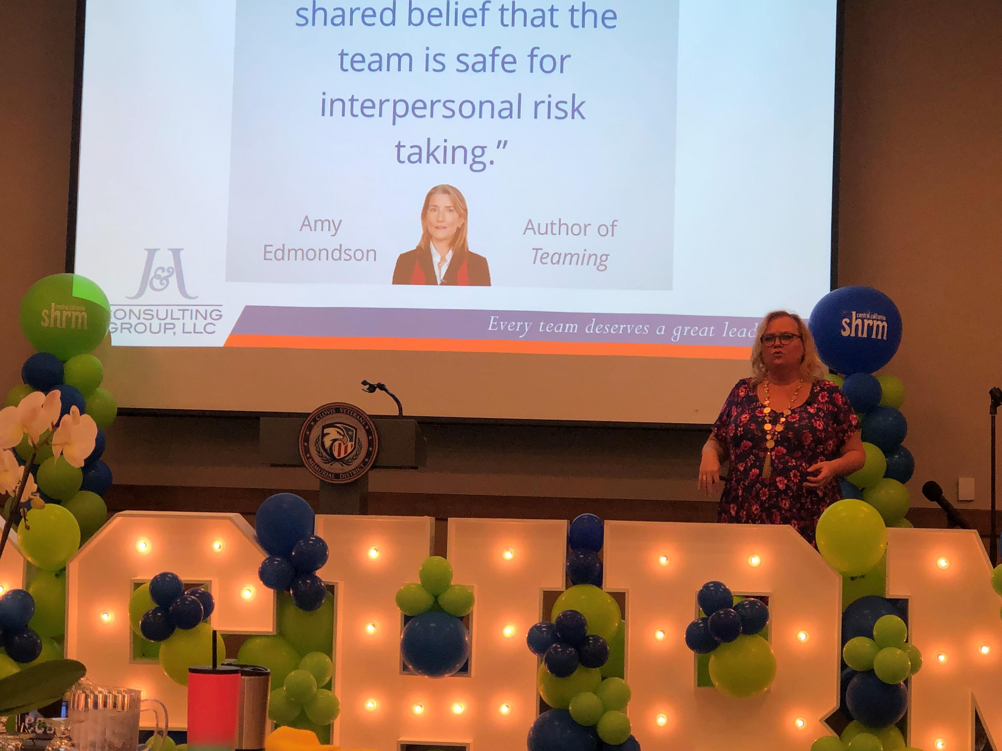 Janine Speaking at SHRM Conference